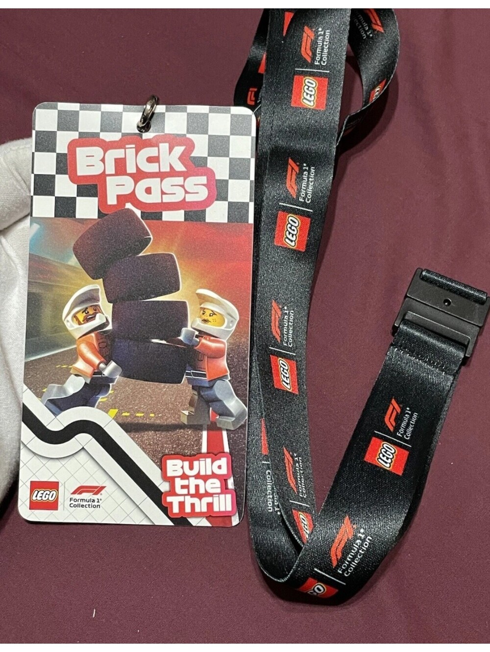 Lego F1 Lanyard Japan Exclusive Suzuka Keychain Formula1 excl